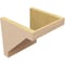 Ekena Millwork 10"W x 10"D x 10"H Wide Burlington Rough Cedar Woodgrain TimberThane Corbel, Primed Tan CORUR10X10X10BURRCPR - alternate 5
